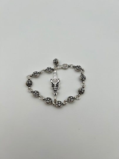 Chrome Jewelry Silver Sword Bracelet,Chrome Jewelry Style Design