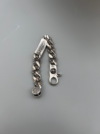 Chrome Jewelry Bracelet, 22cm Chrome Jewelry,Cross Flower Bracelet