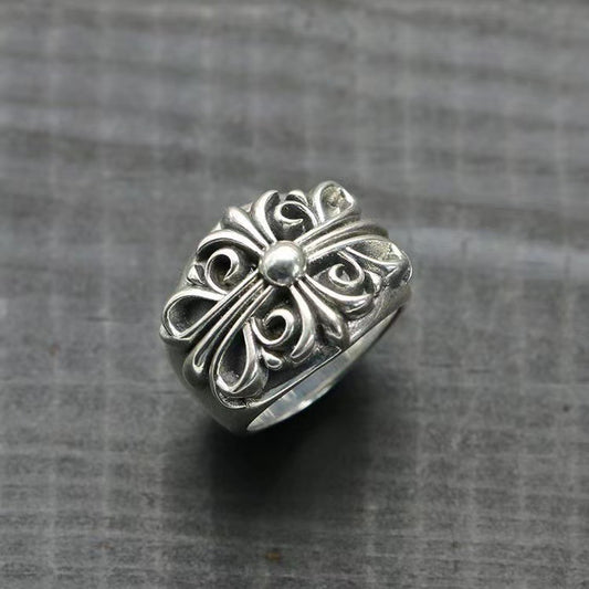 Chrome Jewelry Ring, Forever Love Ring, Unisex Ring