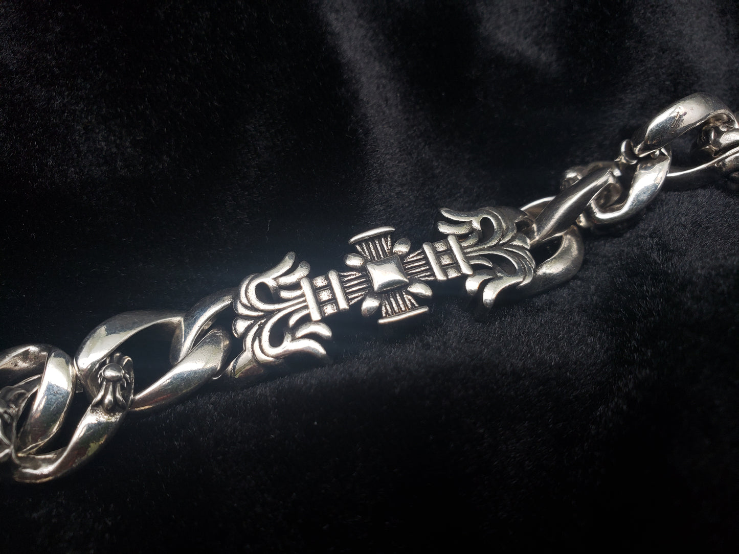 Chrome Design Jewelry, Torch Flame Bracelet 18/20/22cm