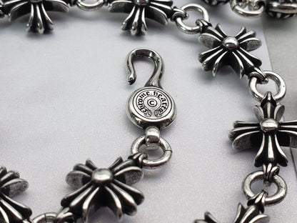 Chrome Design Bracelet, Chrome Jewelry Flower Bracelet