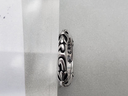 Chrome Jewelry Four Corner Ivy Ring