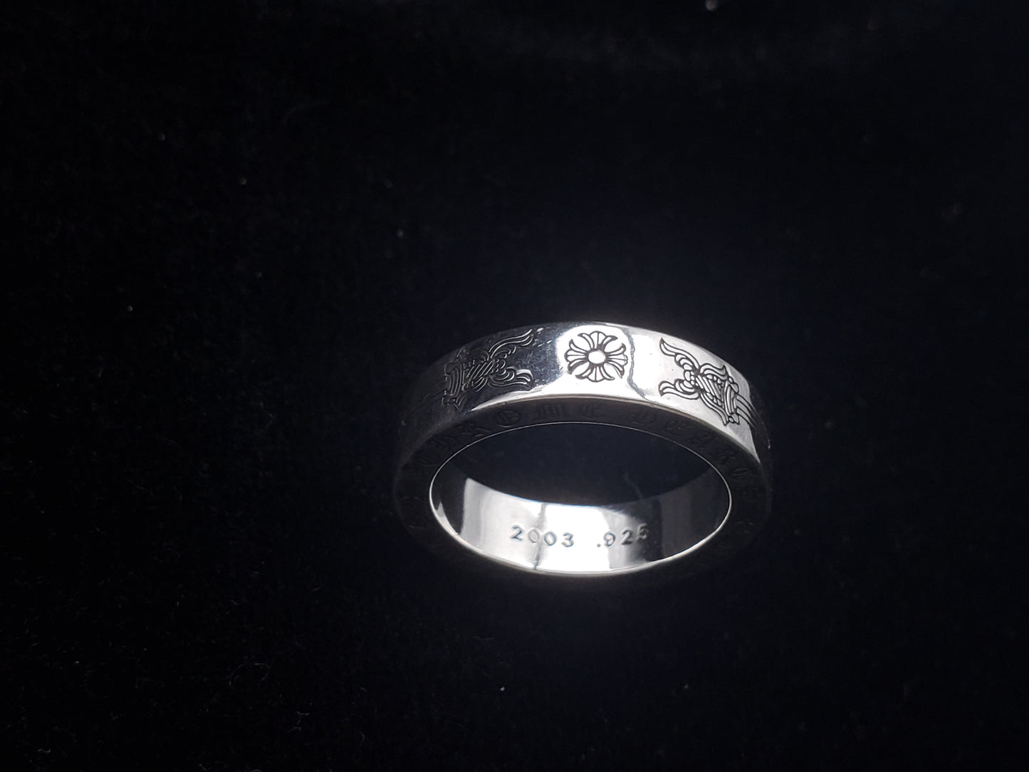 Chrome Classic Sword-engraved Rings, Retro Gift Rings