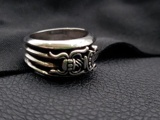 Chrome Jewelry Dagger Ring, Hip Hop Rings