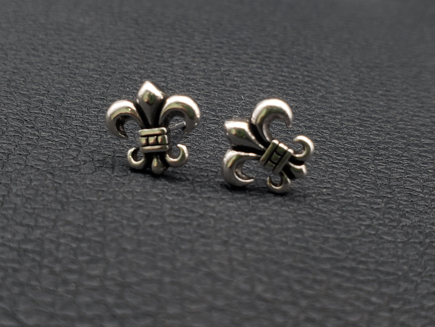 Chrome Inspired Scout Flowers Earrings, Chrome jewelry Earrings