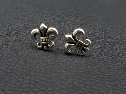 Chrome Inspired Scout Flowers Earrings, Chrome jewelry Earrings