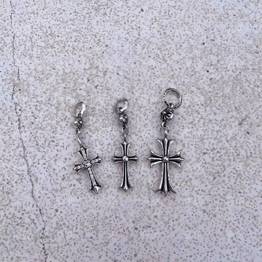 Chrome Design Cross Pendant ,Hip Hop Pendants