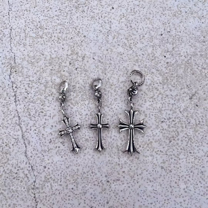 Chrome Design Cross Pendant ,Hip Hop Pendants