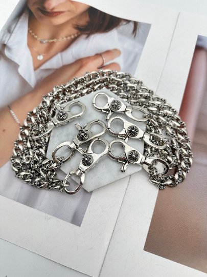 Chrome Jewelry Pants Chain,Chrome style Design,Jeans Accessory