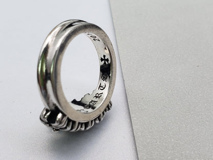 Chrome Jewelry Mountain Tombstone Crown Ring