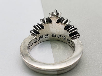 Chrome Jewelry Mountain Tombstone Crown Ring